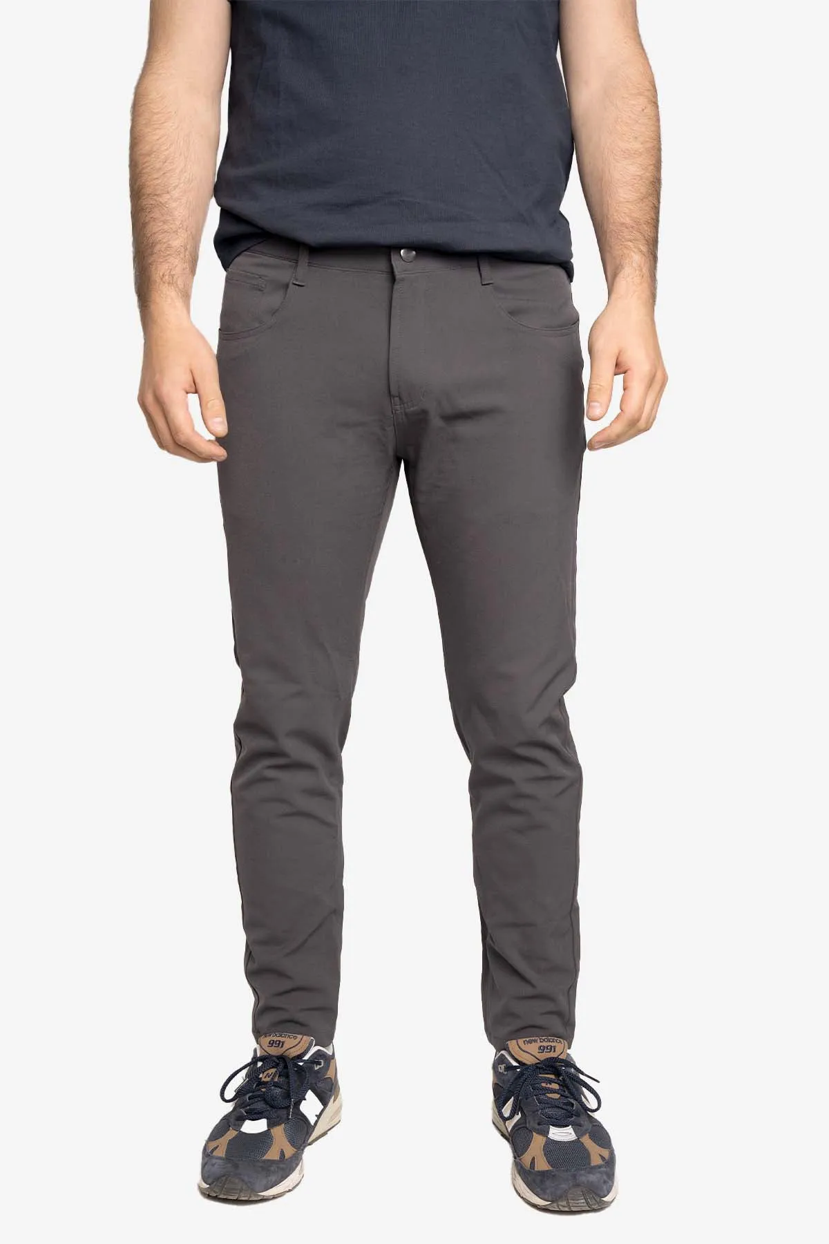 Super Stretch Performance Pants 5 Pocket Charcoal