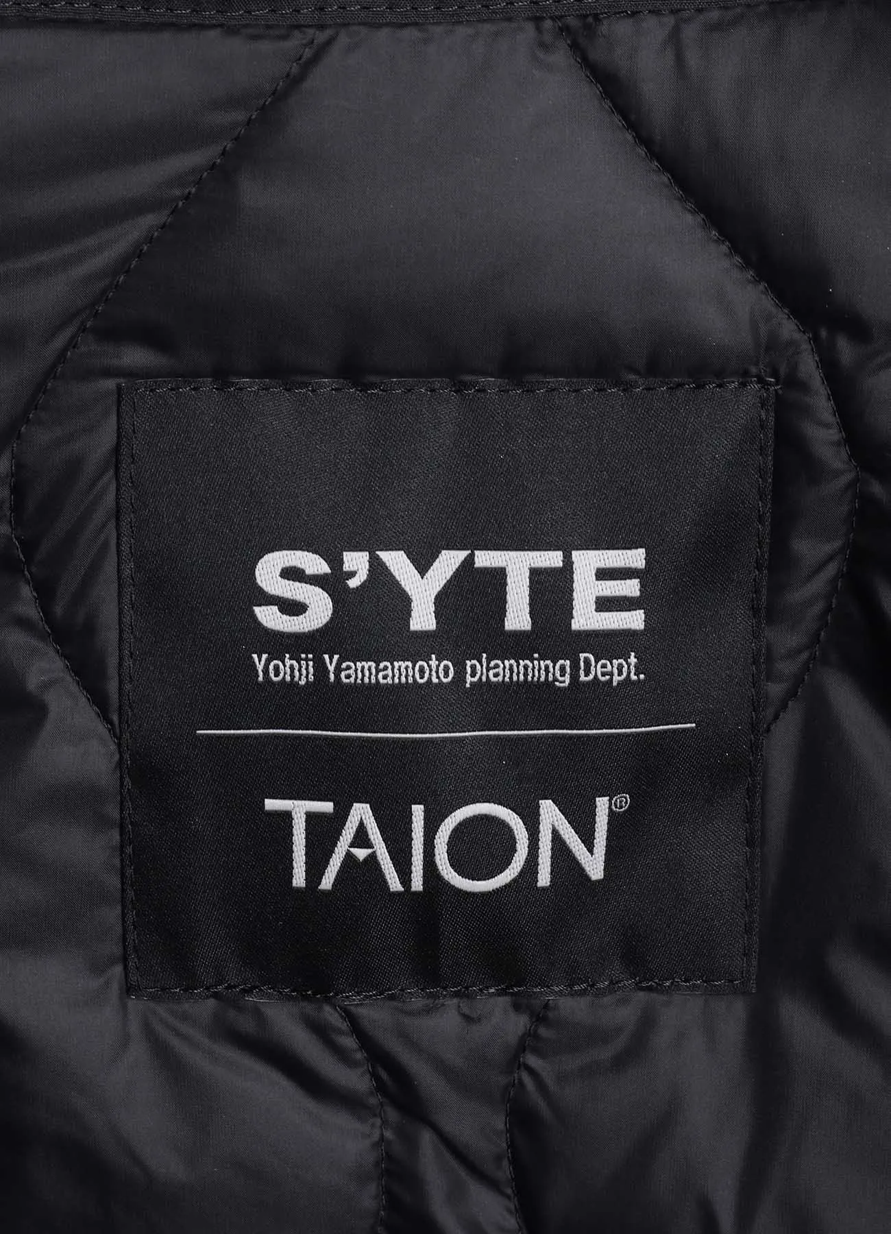 【S'YTE X TAION】QUILTED DOWN VEST