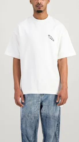 T-SHIRT YAF BLANC