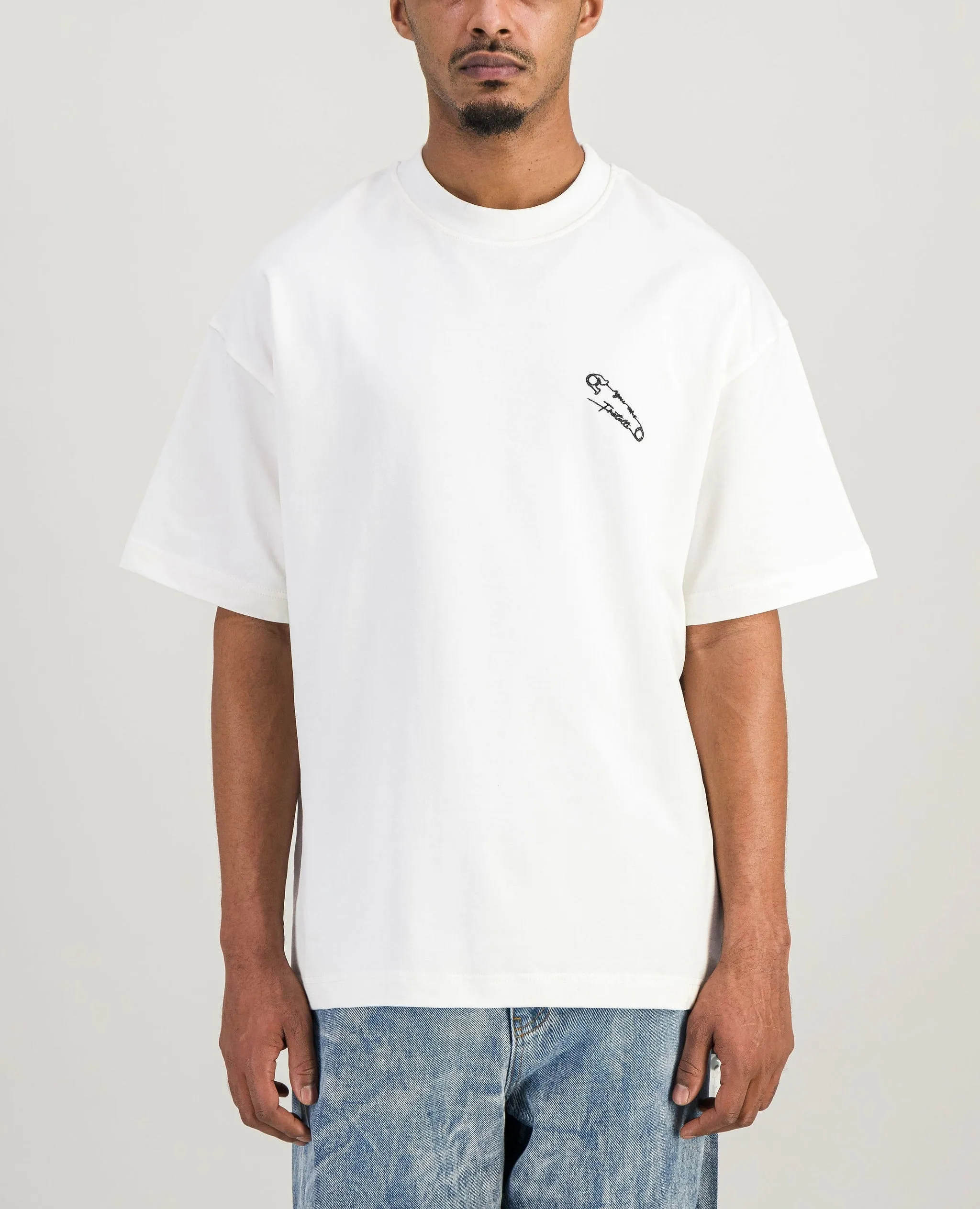 T-SHIRT YAF BLANC