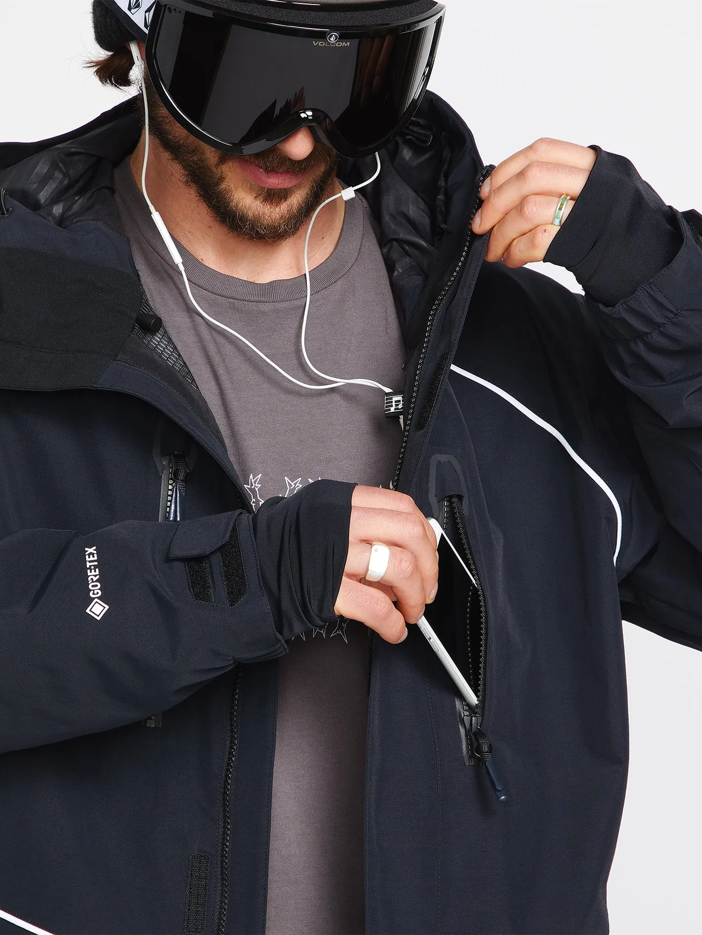 Tds 2L Gore-Tex Jacket - Black