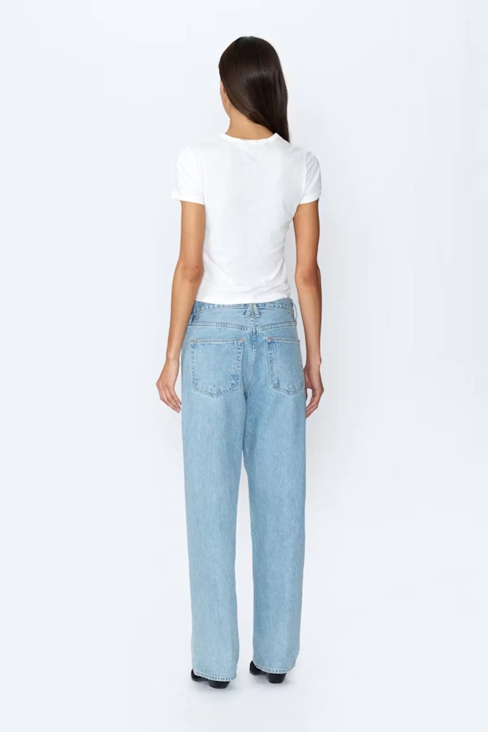 TESS LOW RISE RELAXED CURVE JEAN