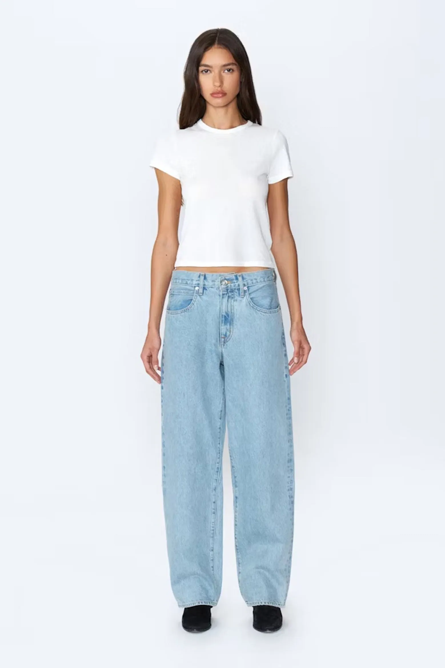 TESS LOW RISE RELAXED CURVE JEAN