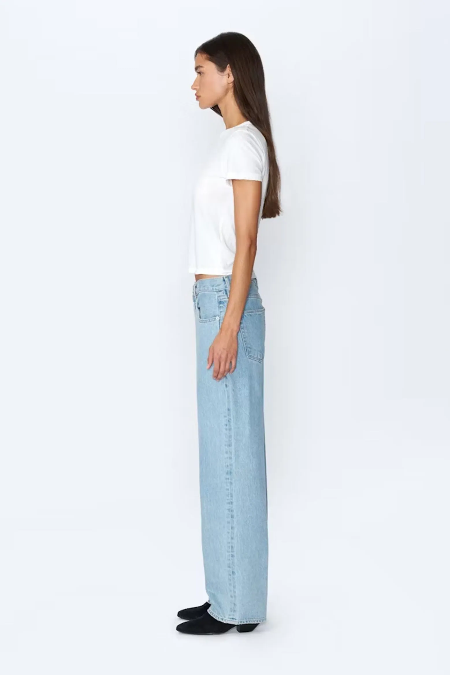 TESS LOW RISE RELAXED CURVE JEAN