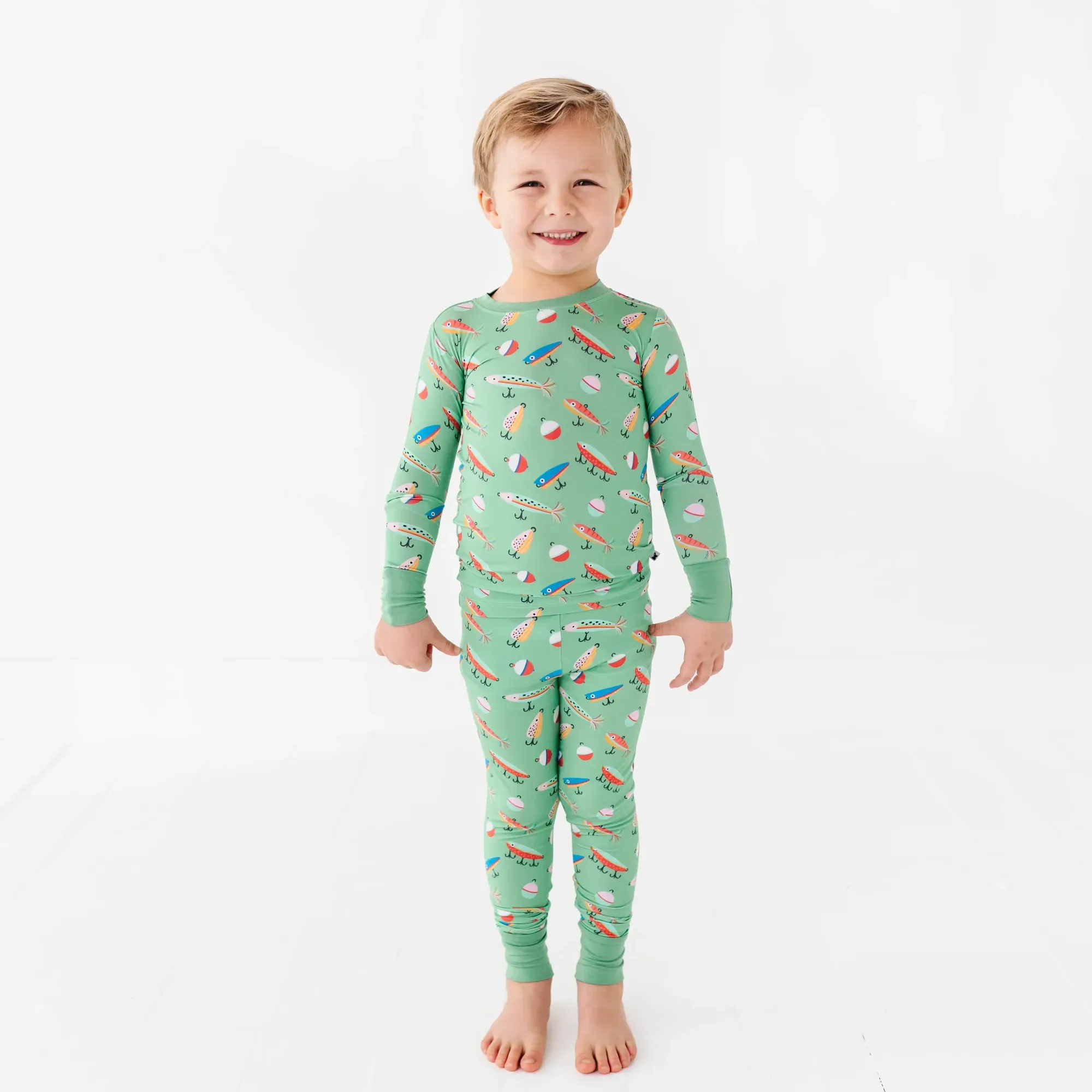 The Reel Deal Kids Bamboo Pajama Set