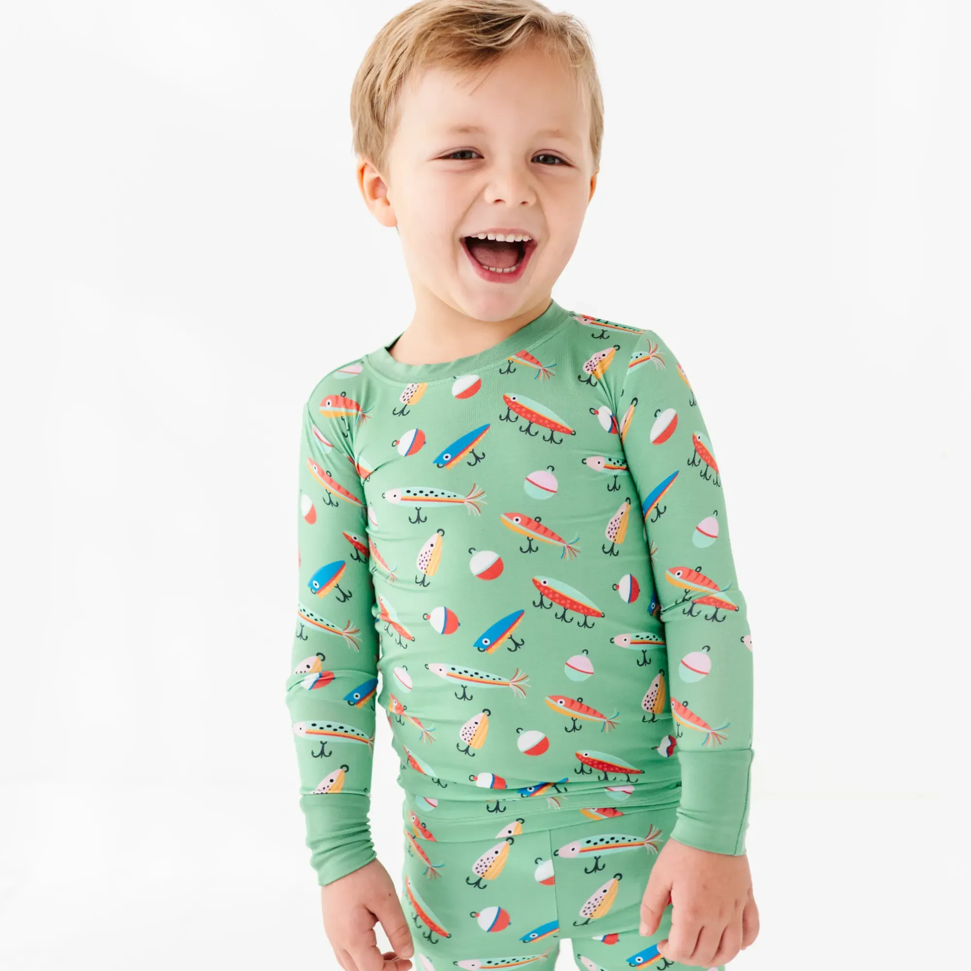 The Reel Deal Kids Bamboo Pajama Set