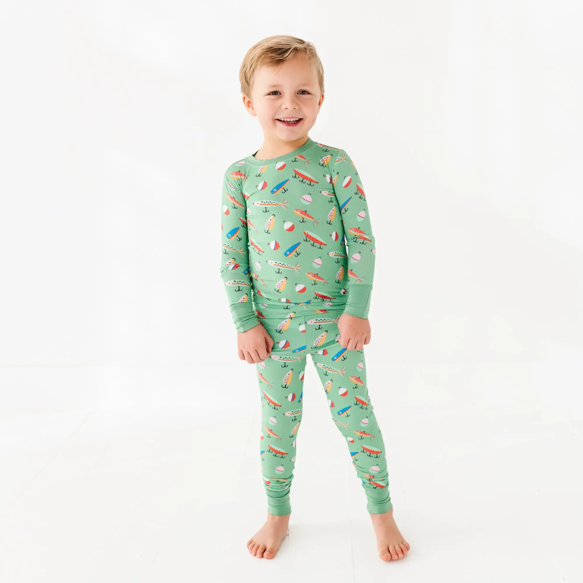 The Reel Deal Kids Bamboo Pajama Set