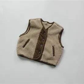 Thick Lamb Fleece Vest