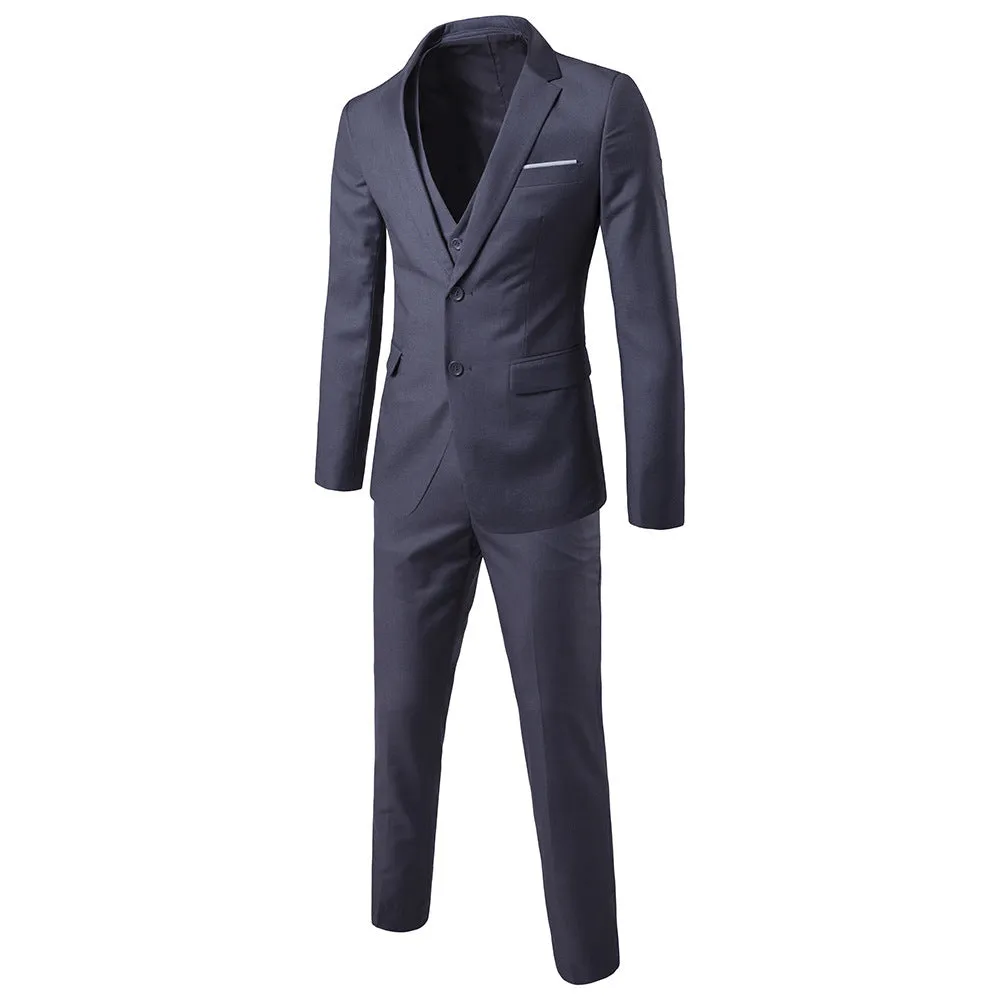 Three-piece Business Casual Suit Men