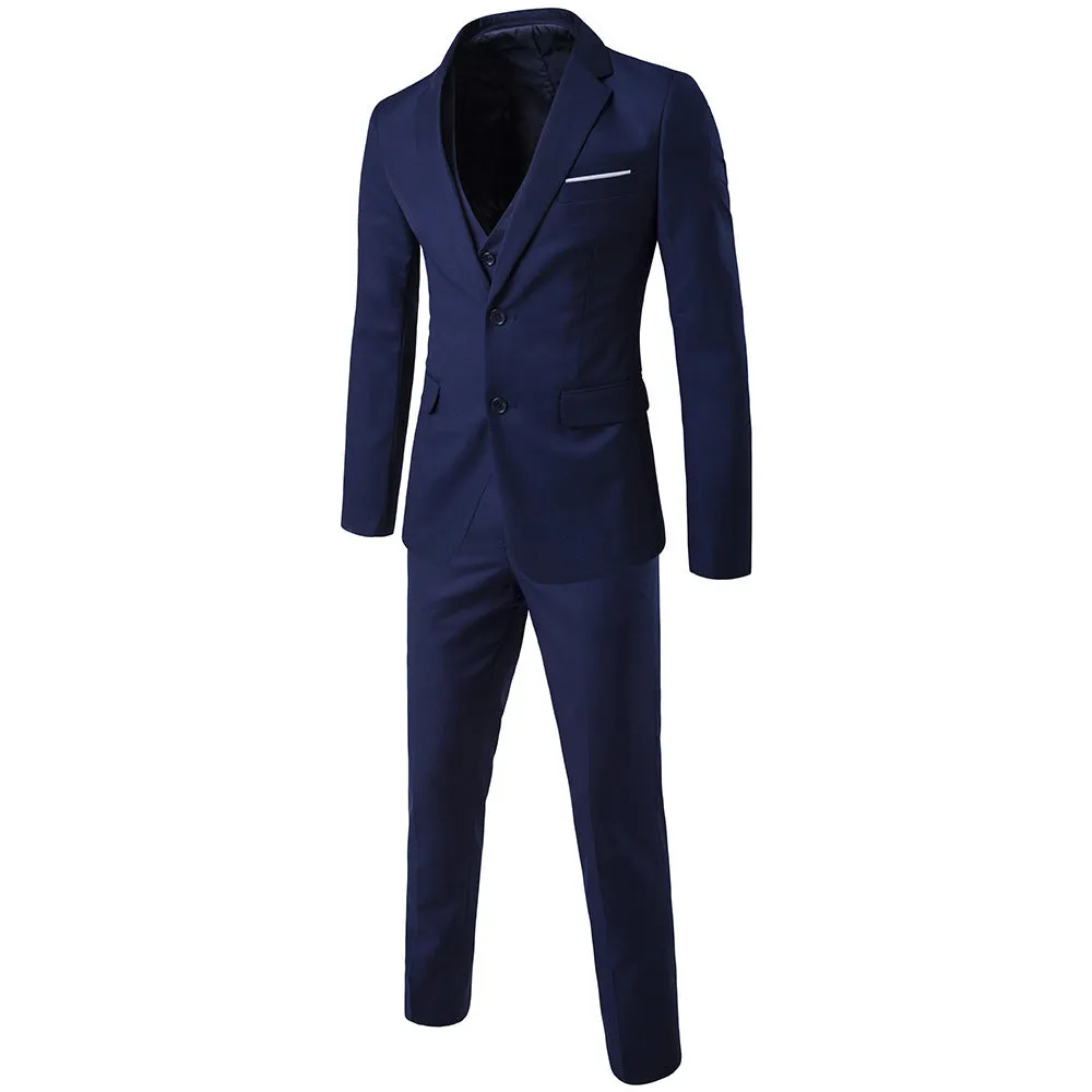 Three-piece Business Casual Suit Men