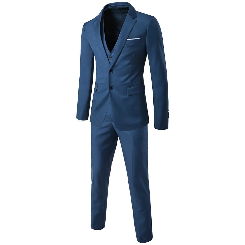 Three-piece Business Casual Suit Men