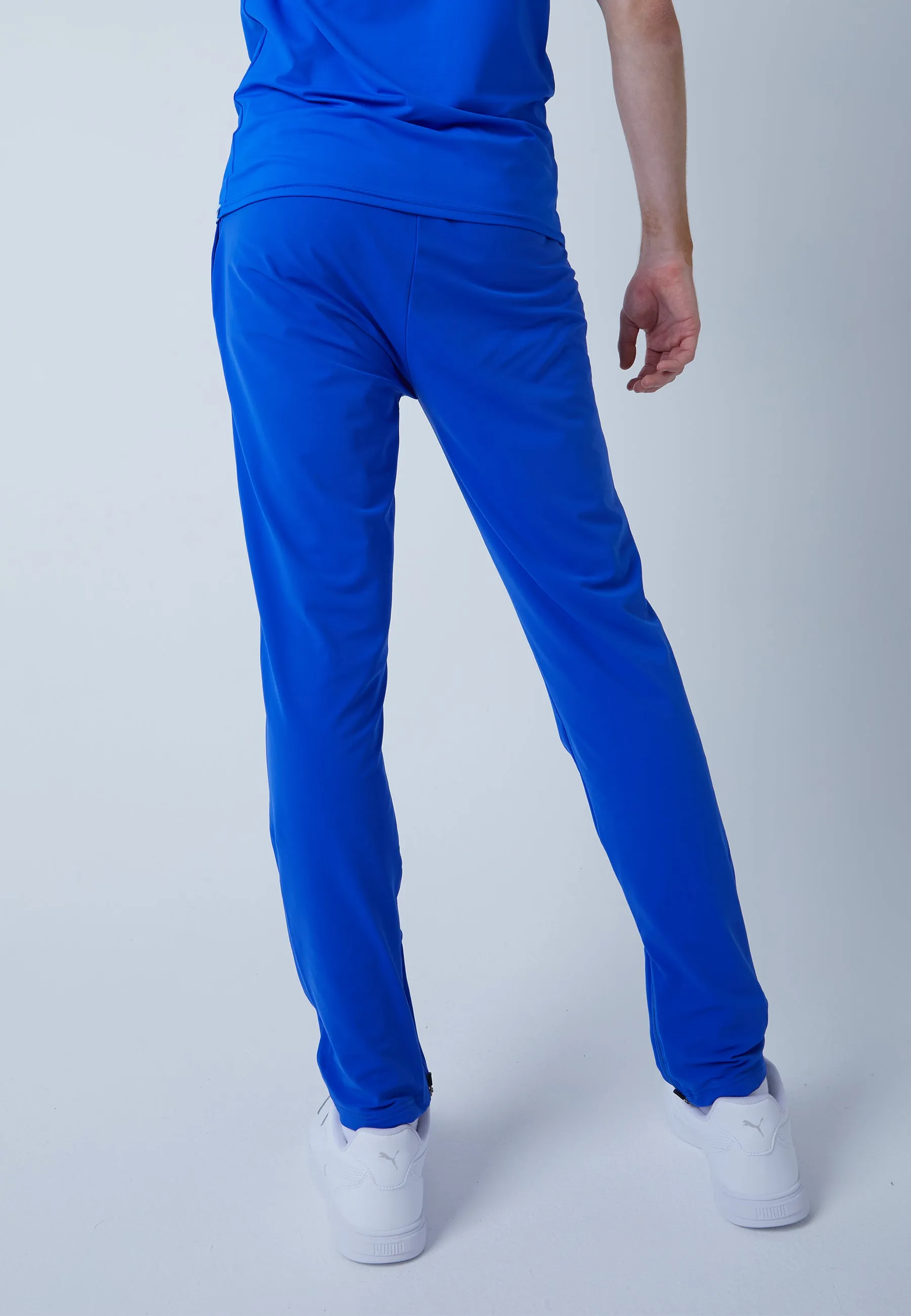 Tracksuit bottoms narrow, cobalt blue