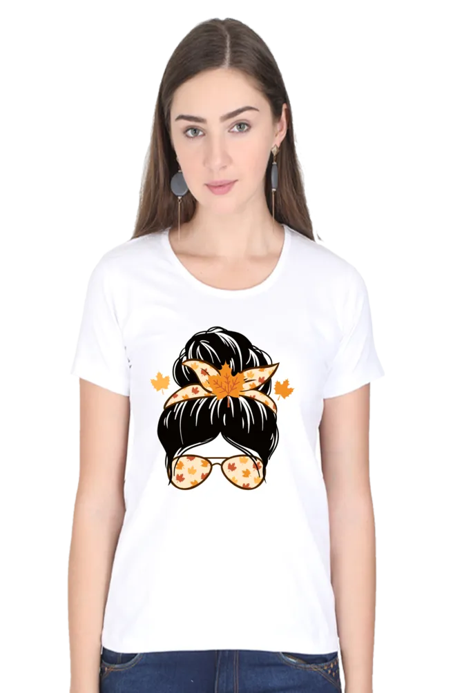 Trendy Women's Graphic T-Shirt - Ultra-Soft Cotton, Unique Prints, Relaxed Fit, Ideal for Casual Wear and Gifts