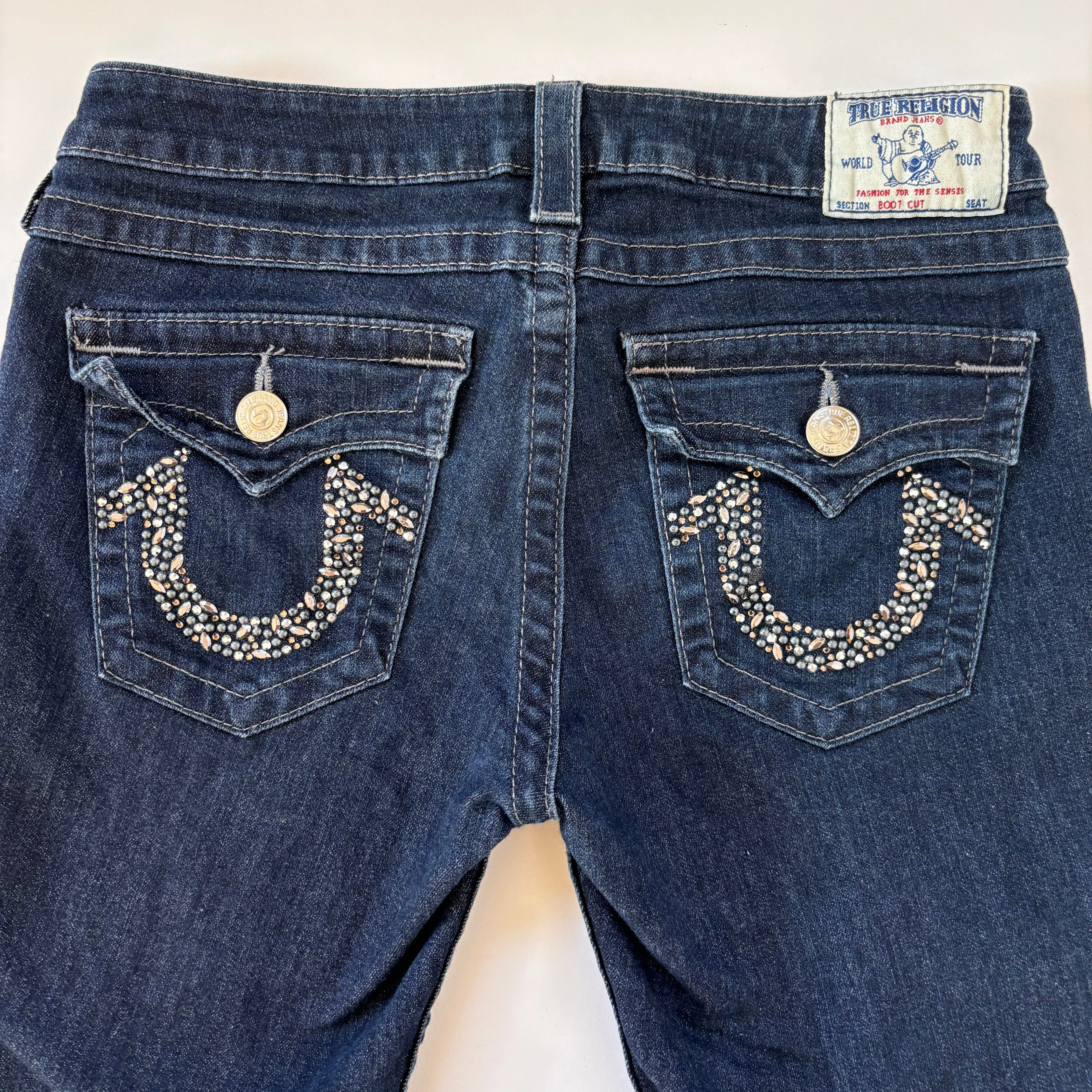 True Religion Low Rise Y2K Jeans (S)