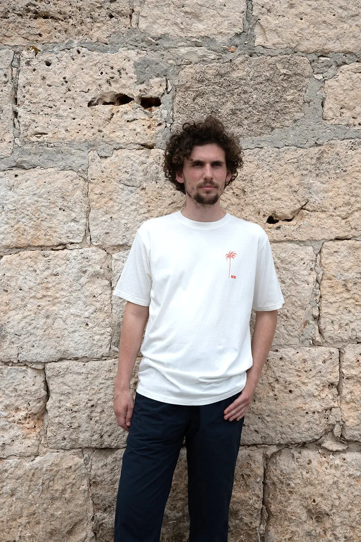 unisex t-shirt - aviv stone white