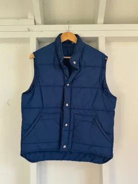 Vintage LL Bean Down Vest  - Navy Blue