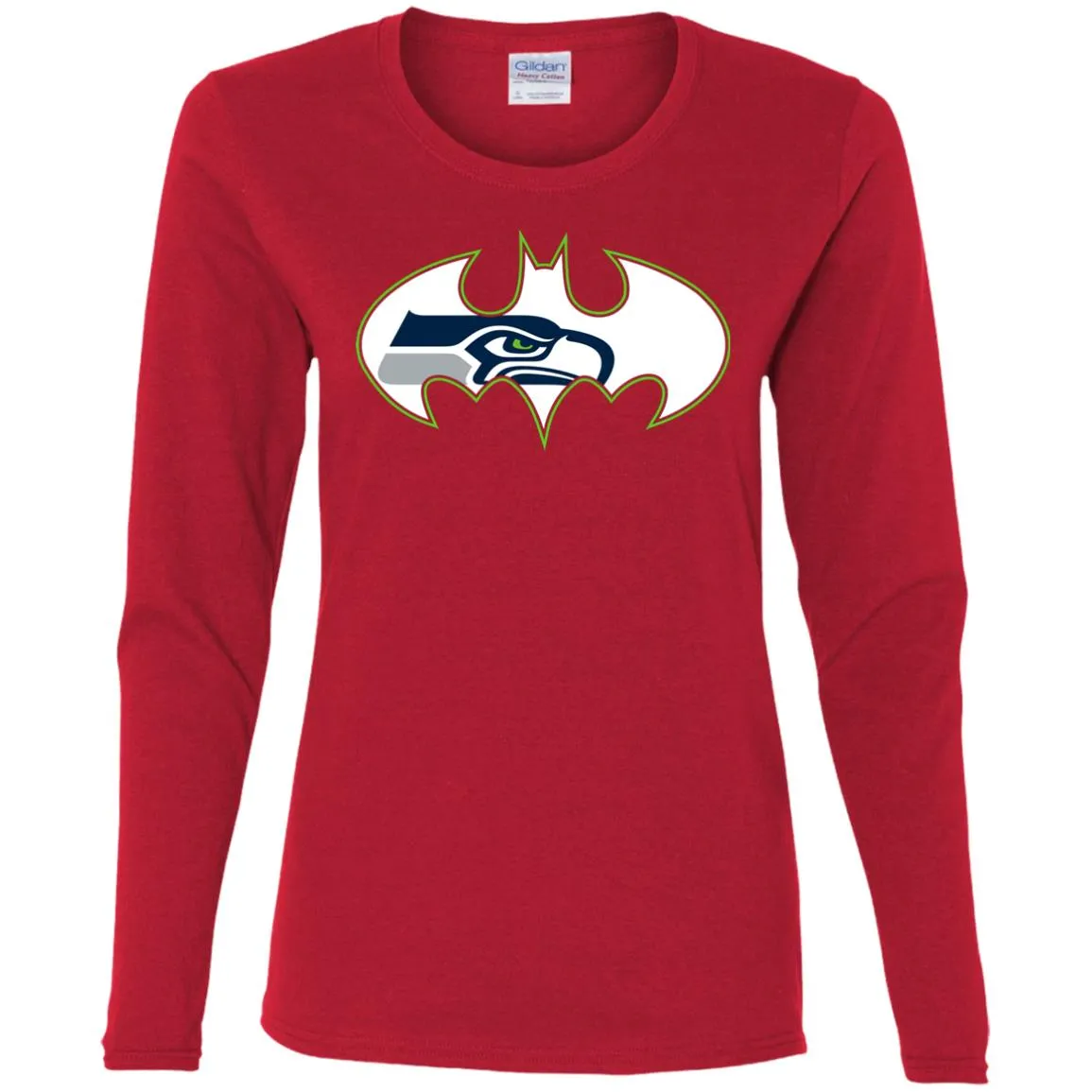 We Are The Seattle Seahawks Batman Nfl Mashup Women Long Sleeve Shirt