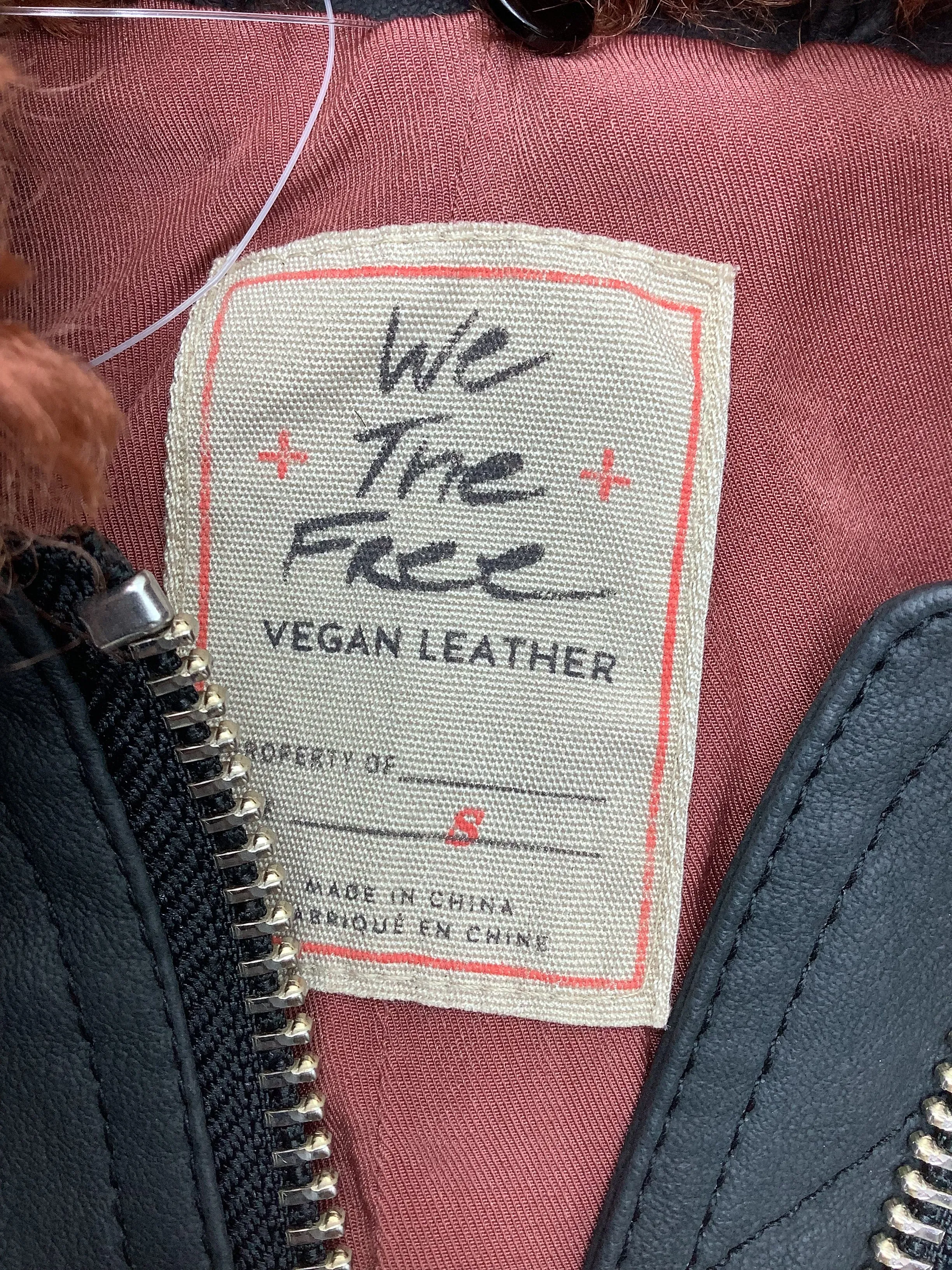 We The Free Jayce Vegan Leather Jacket Size: M