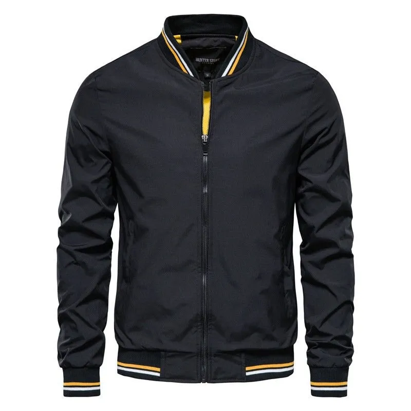 West Louis™ Casual Slim Fit Baseball Bomber Windbreaker Jacket