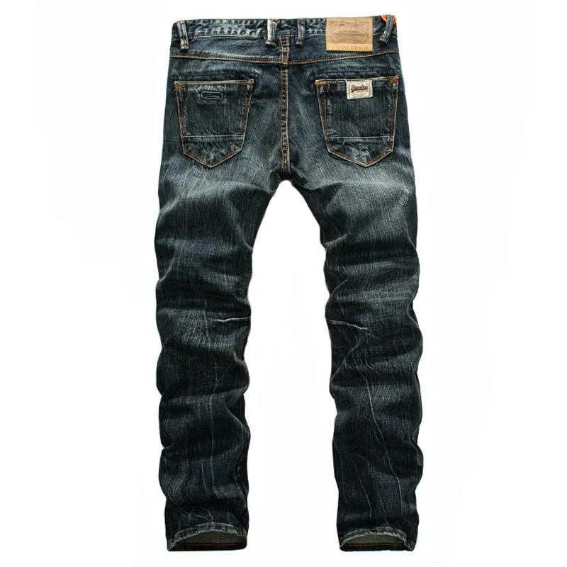 West Louis™ Minimalist Style Washing Jeans