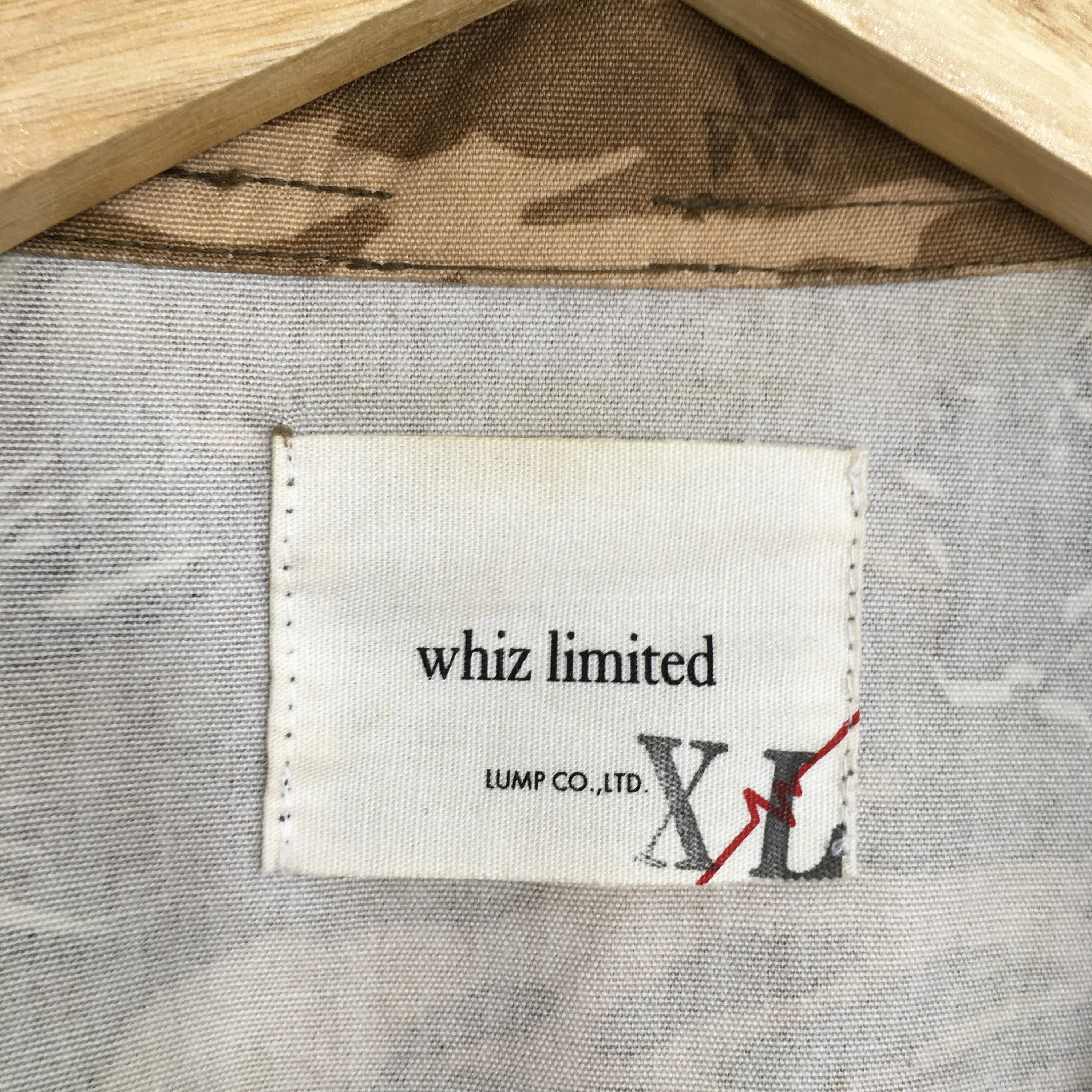 Whiz Limited Japan M-65 Field Camouflage Brown Jacket XLarge