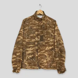 Whiz Limited Japan M-65 Field Camouflage Brown Jacket XLarge