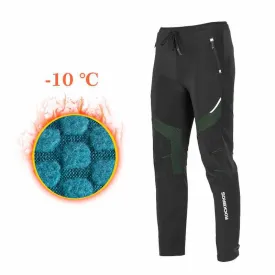 Winter/Autumn Sports Pants - Men Thermal Fleece Trousers Keep Warm for Cycling /Running