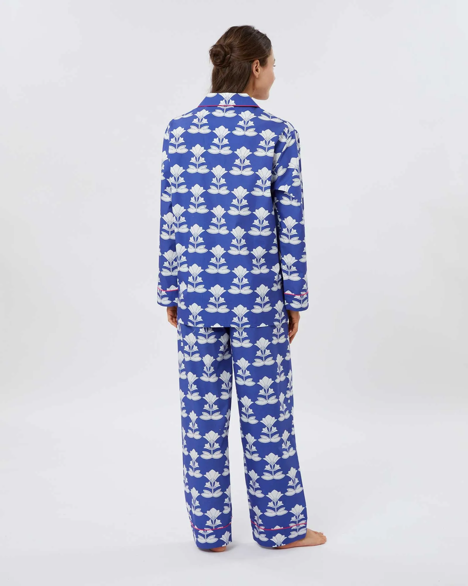 Women's Classic Cotton Pajamas - Sezincote Floral