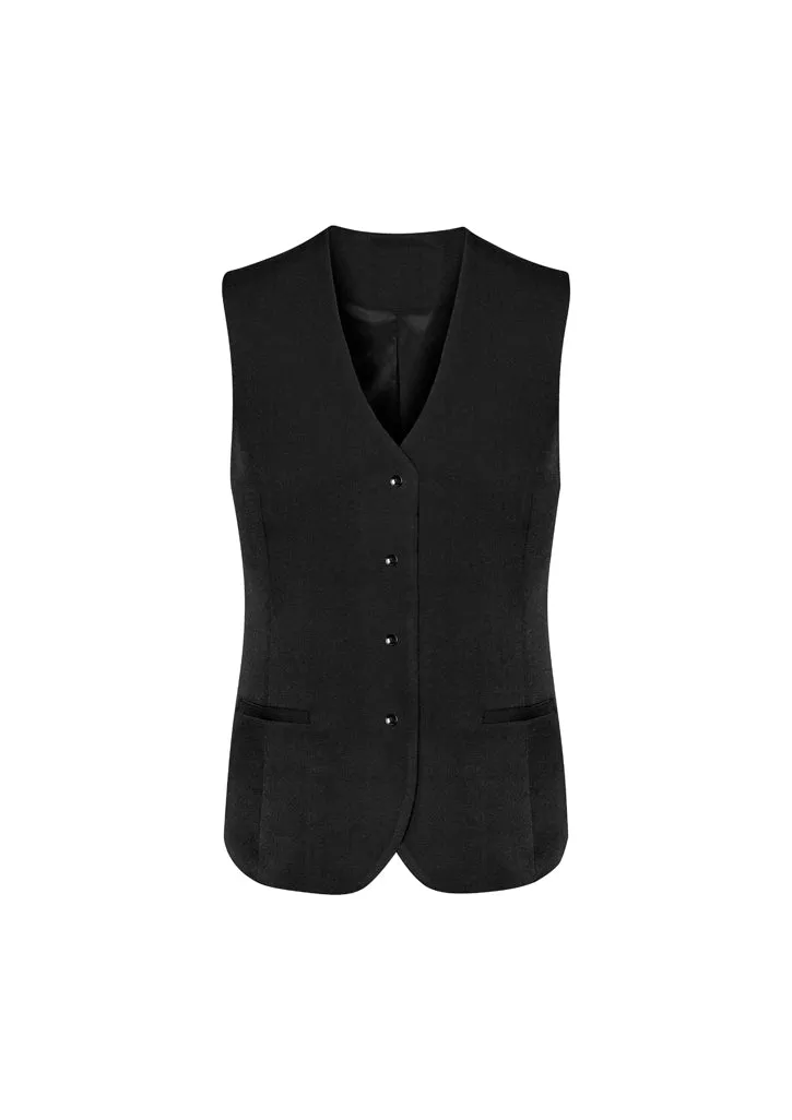 Womens Comfort Wool Longline Vest